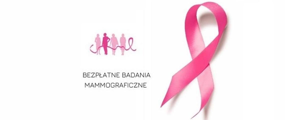 Bezpłatne badania mammograficzne dla Pań w wieku 50-69
