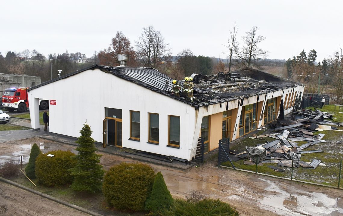 Burmistrz dziękuje strażakom za zaangażowanie