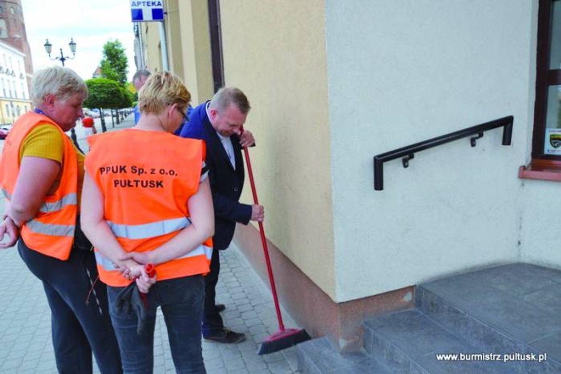 Burmistrz pozamiatał