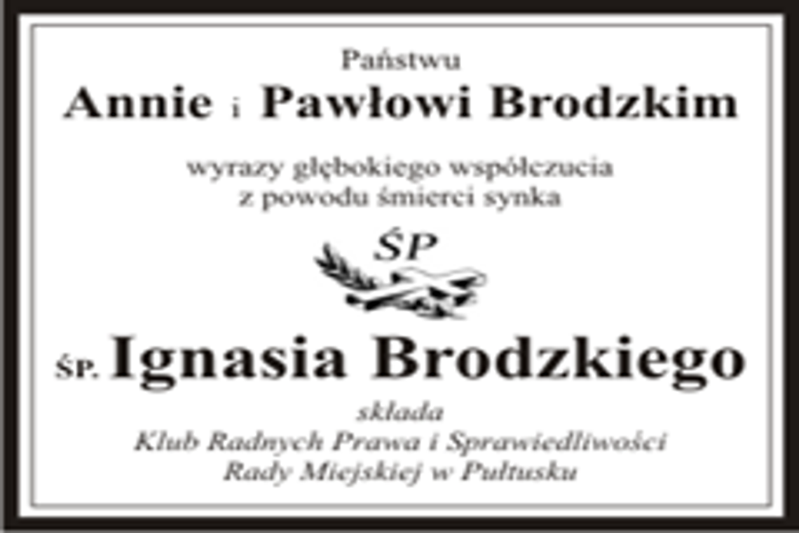 Kondolencje