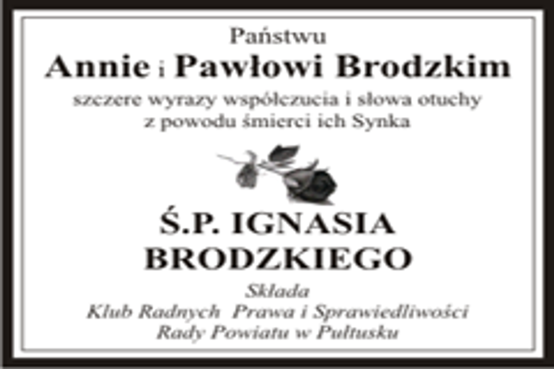 Kondolencje
