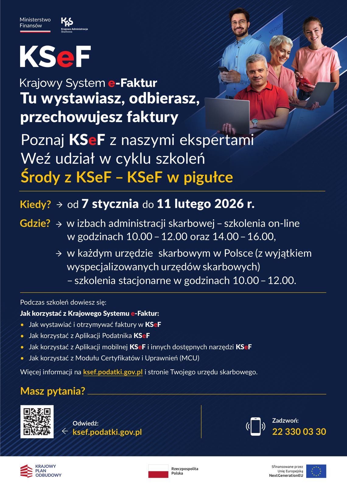 Cykl szkoleń w Urzędach Skarbowych i on-line