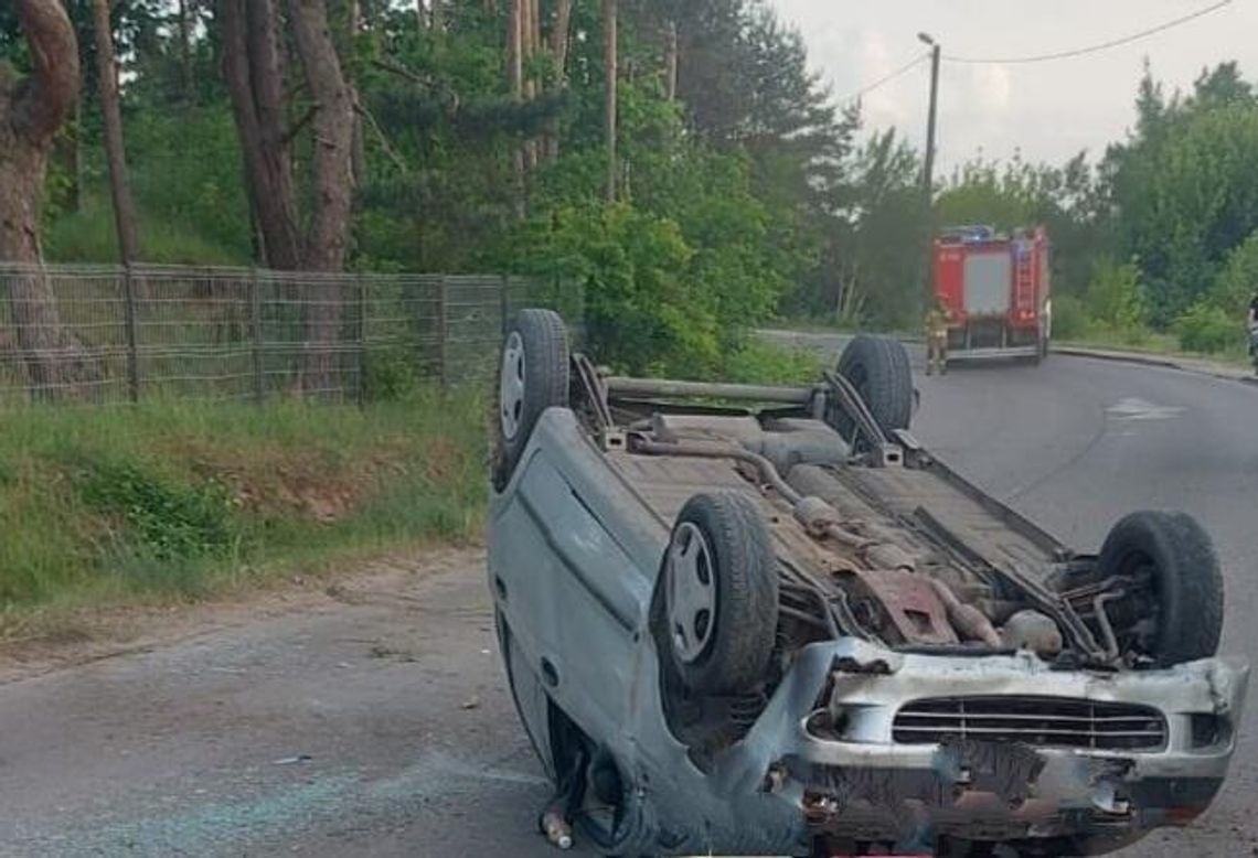 Dachowanie z winy nietrzeźwej