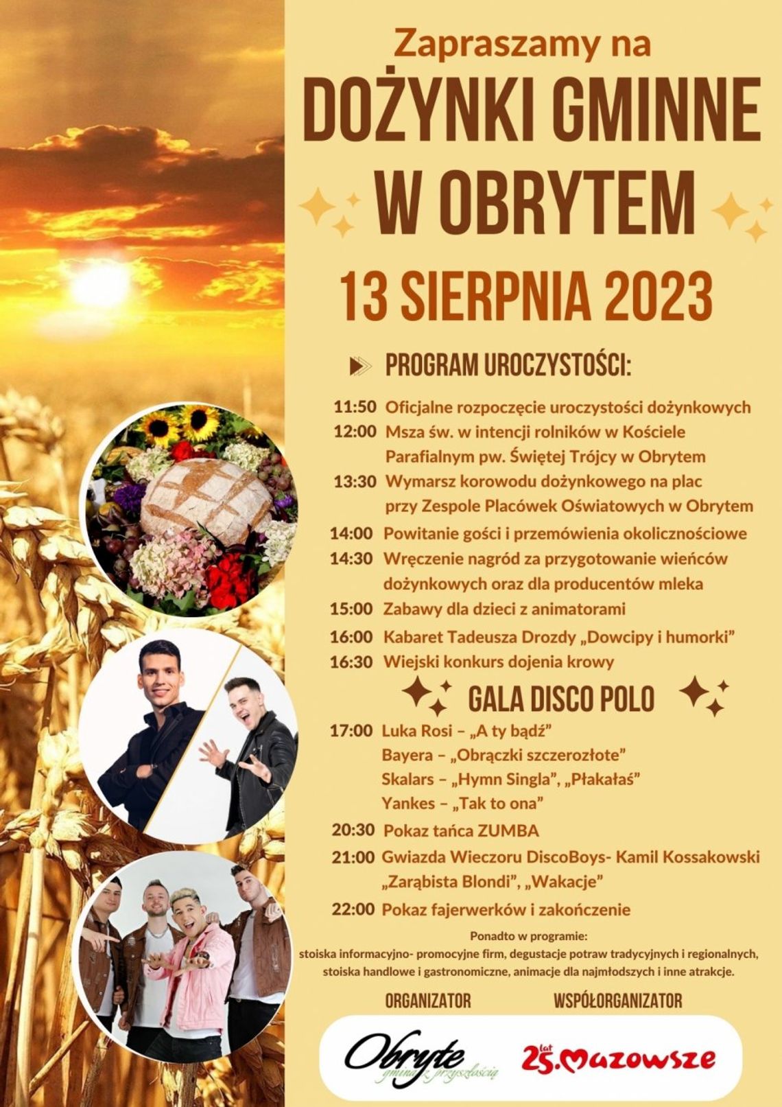 Dożynki Gminne w Obrytem