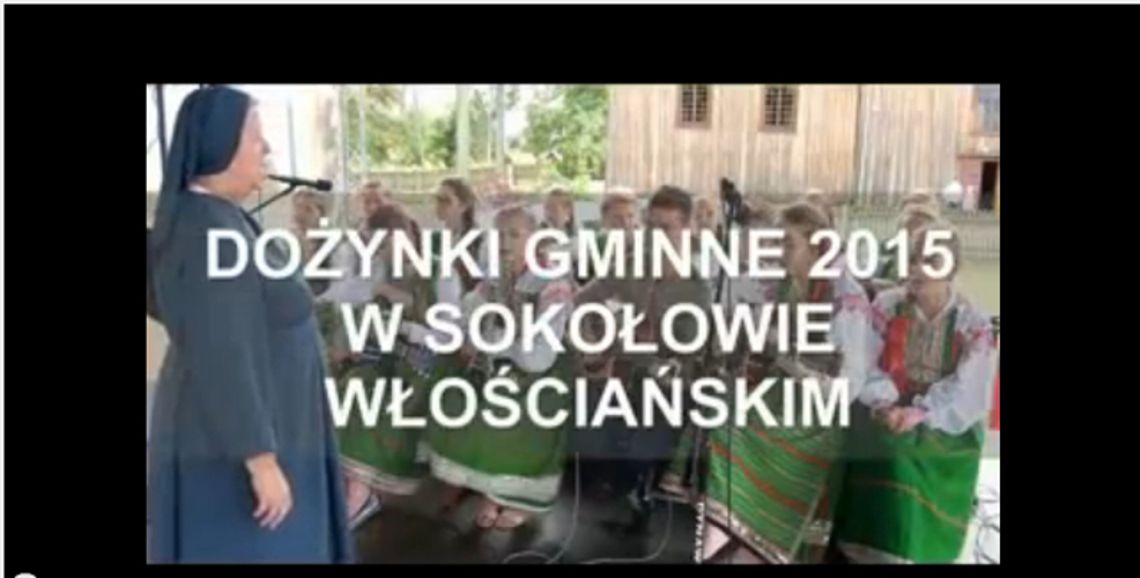 Dożynki w Sokołowie Włościańskim