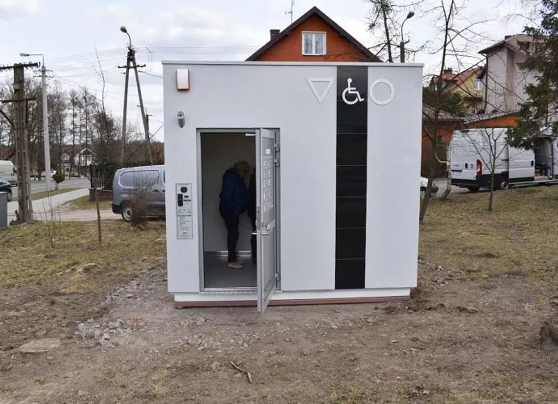 Druga toaleta w pobliżu cmentarzy