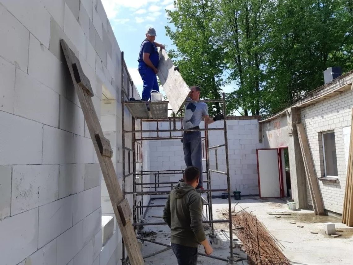 Drugi etap rozbudowy remizy OSP