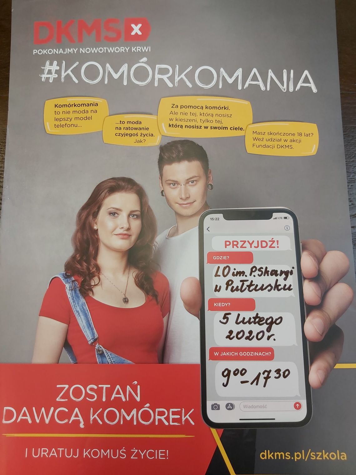 DZIEŃ DAWCY SZPIKU W SKARDZE