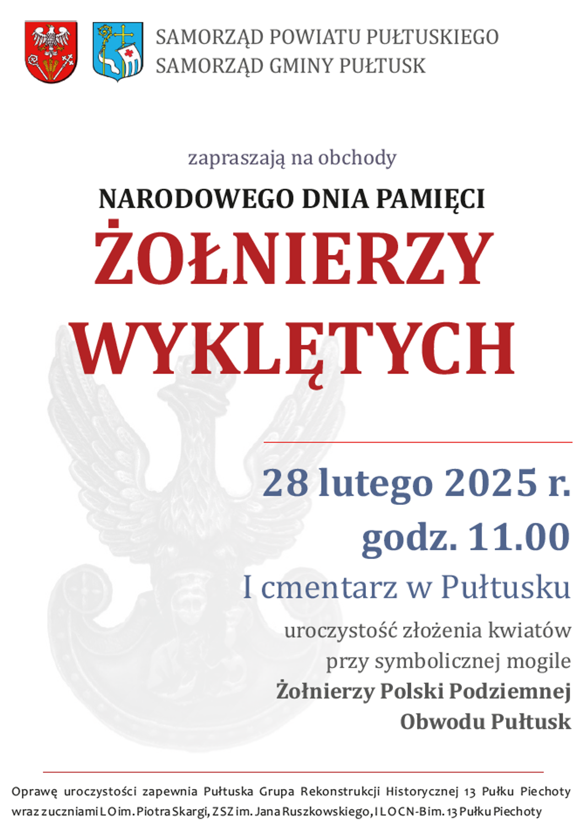 DZIEŃ PAMIĘCI ŻOŁNIERZY WYKLĘTYCH
