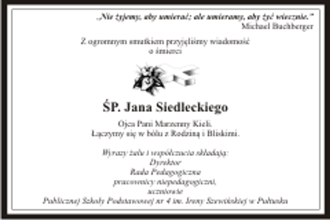 Kondolencje