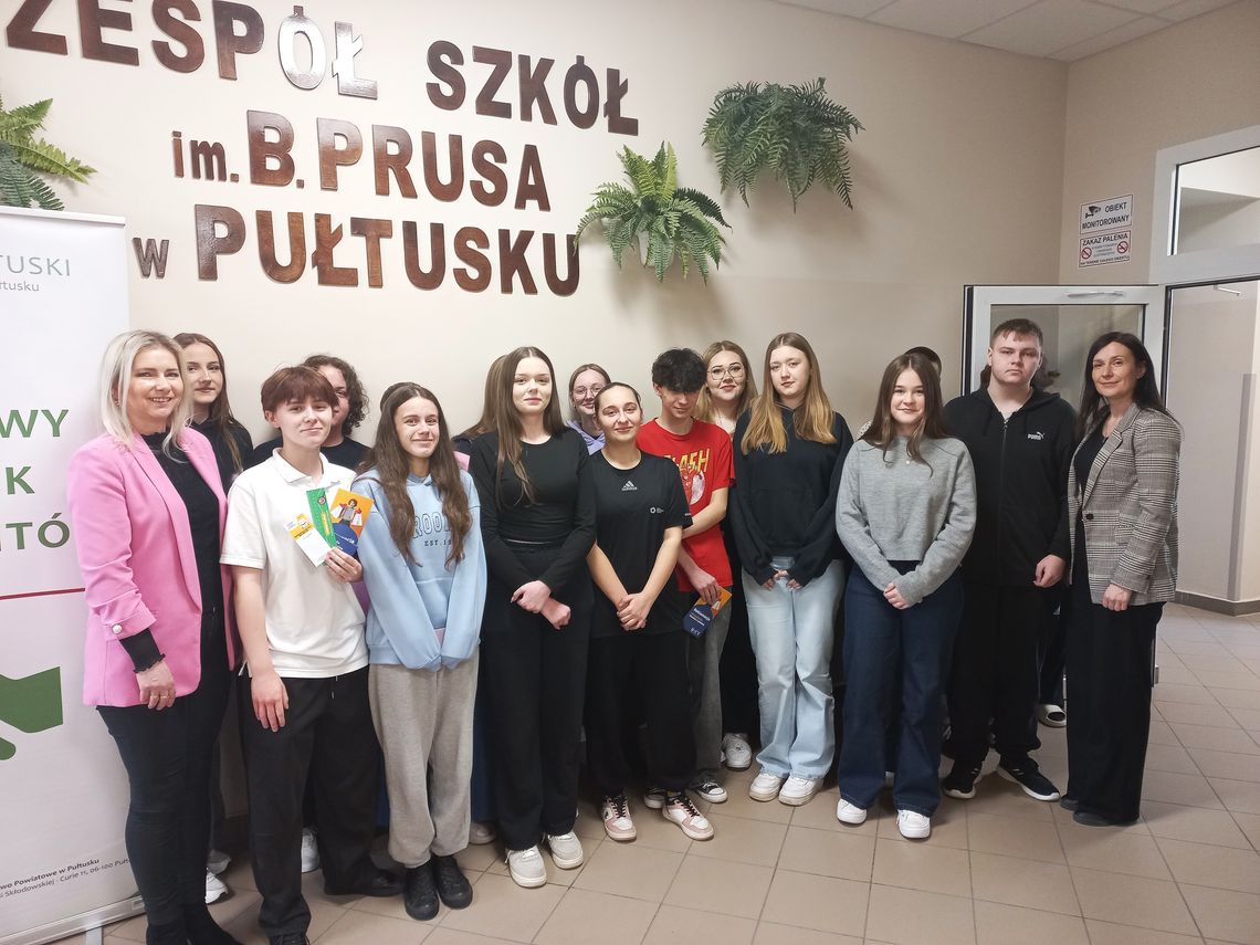Edukacja konsumencka pułtuskiej młodzieży – spotkania z Powiatowym Rzecznikiem Konsumentów