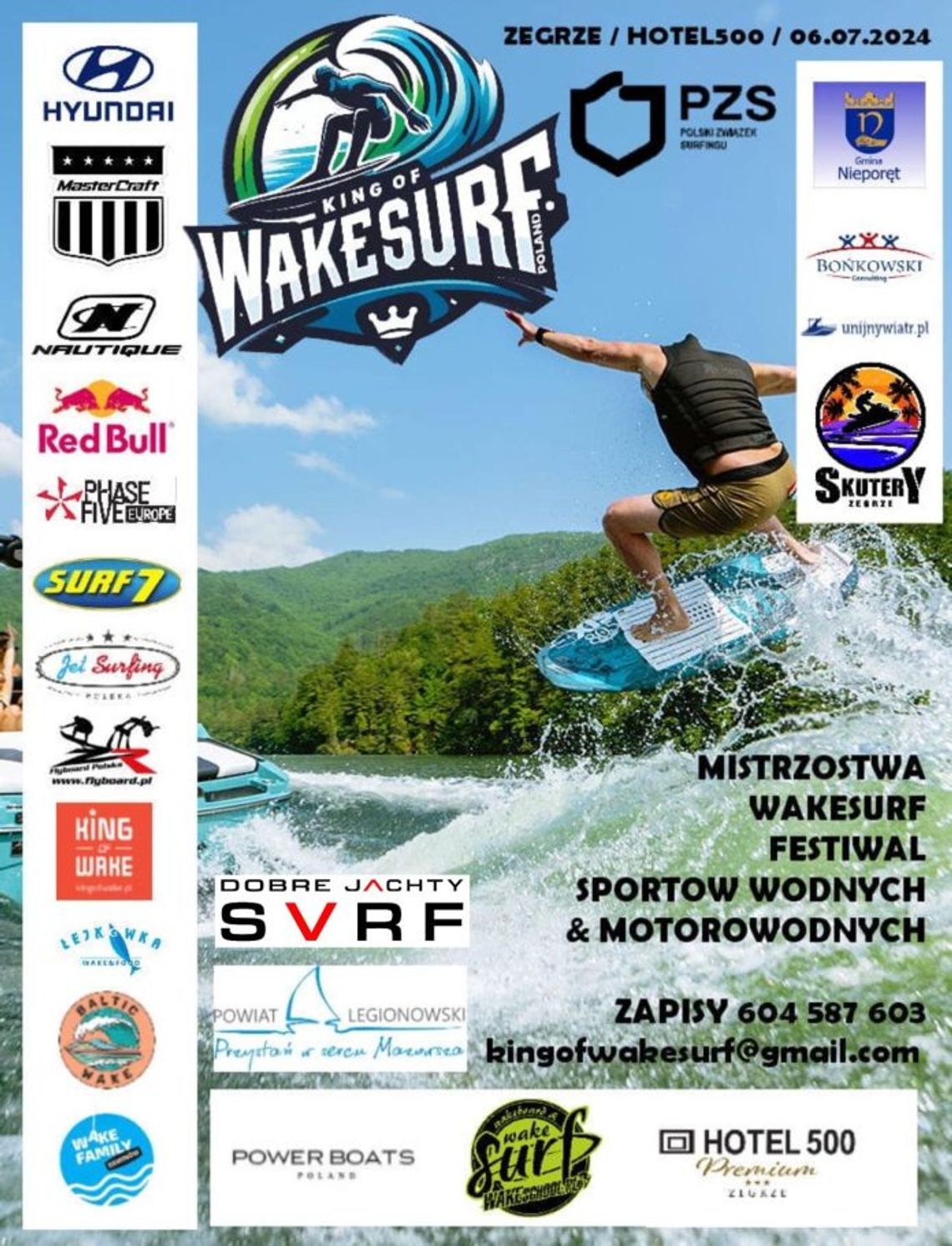 FESTIWAL SPORTÓW WODNYCH. Ekscytacja i Adrenalina na Wodzie. Dobre Jachty partnerem wydarzenia!