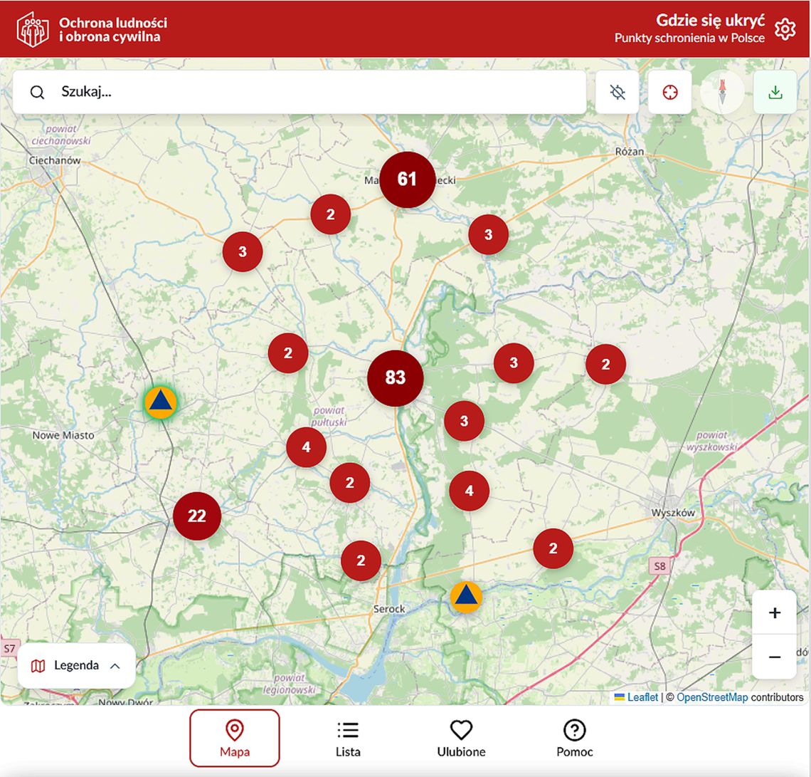 Gdzie się ukryć w razie zagrożenia?