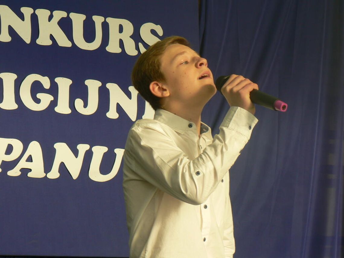 I Powiatowy Konkurs Piosenki Religijnej w ZS im. Jana Ruszkowskiego