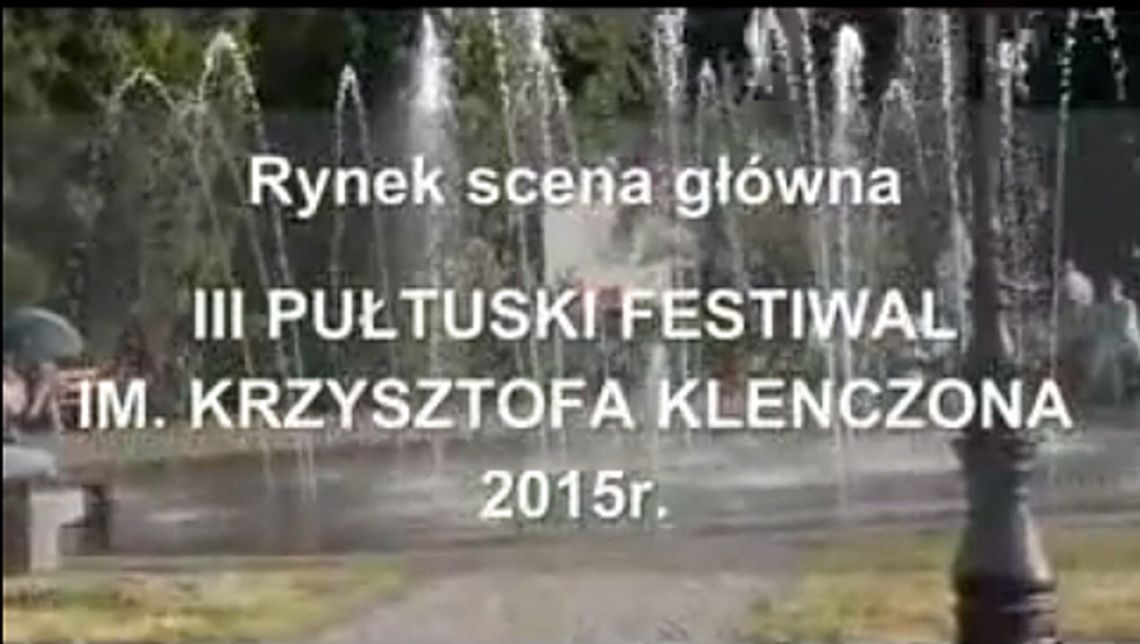 III Pułtusk Festiwal im. Krzysztofa Klenczona - sobotnie koncerty