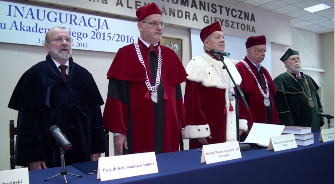 Inauguracja roku akademickiego w AH w Pułtusku