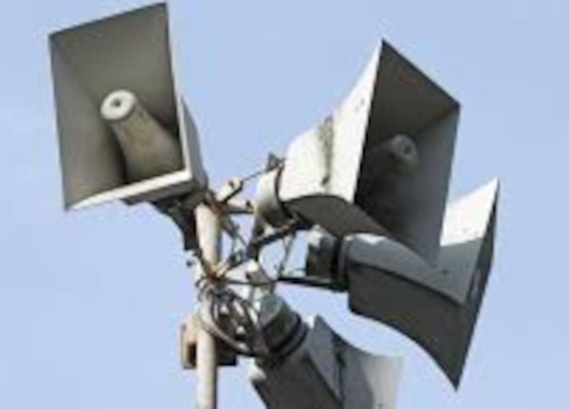 Informacja o głośnych próbach syren Informacja o głośnych próbach syren