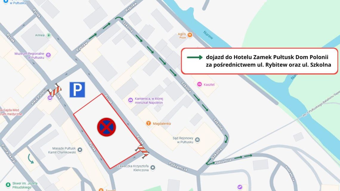 INFORMACJA O ZAKAZIE PARKOWANIA ORAZ UTRUDNIENIACH W RUCHU DROGOWYM INFORMACJA O ZAKAZIE PARKOWANIA ORAZ UTRUDNIENIACH W RUCHU DROGOWYM