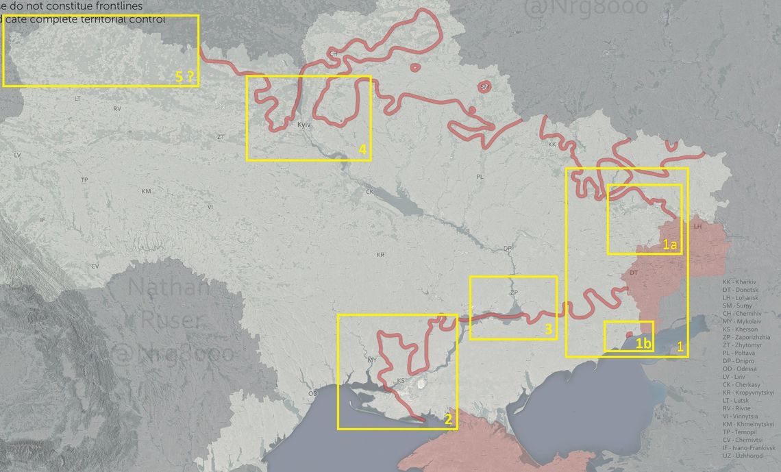 Inwazja Rosji w Ukrainie. Podsumowanie tygodnia