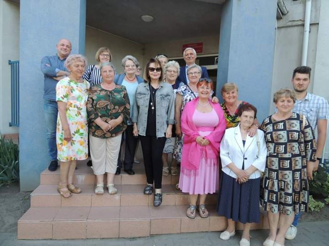 Izabela Trojanowska odwiedziła Świercze