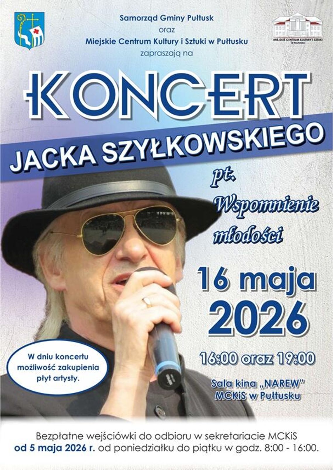 JACEK SZYŁKOWSKI wystąpi u nas!