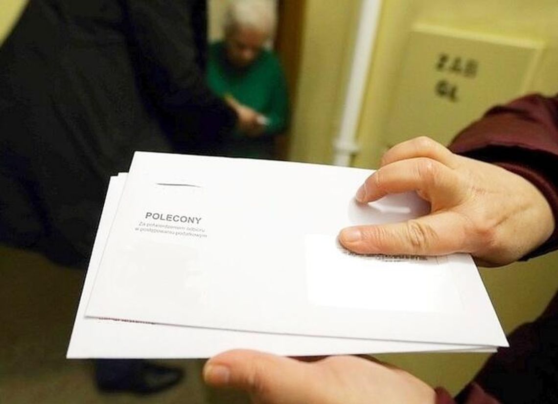 Jak dostarczą decyzją podatkowe?