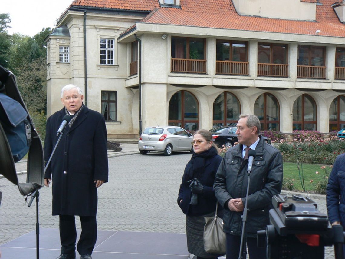 Jarosław Kaczyński w Domu Polonii
