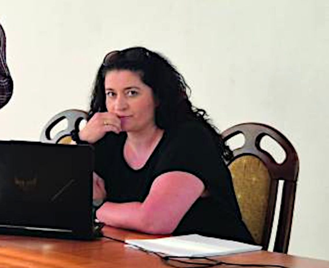 Poruszający apel mieszkańców do Rady Miejskiej odczytała żona sołtysa wsi Chmielewo Agnieszka Brzezińska