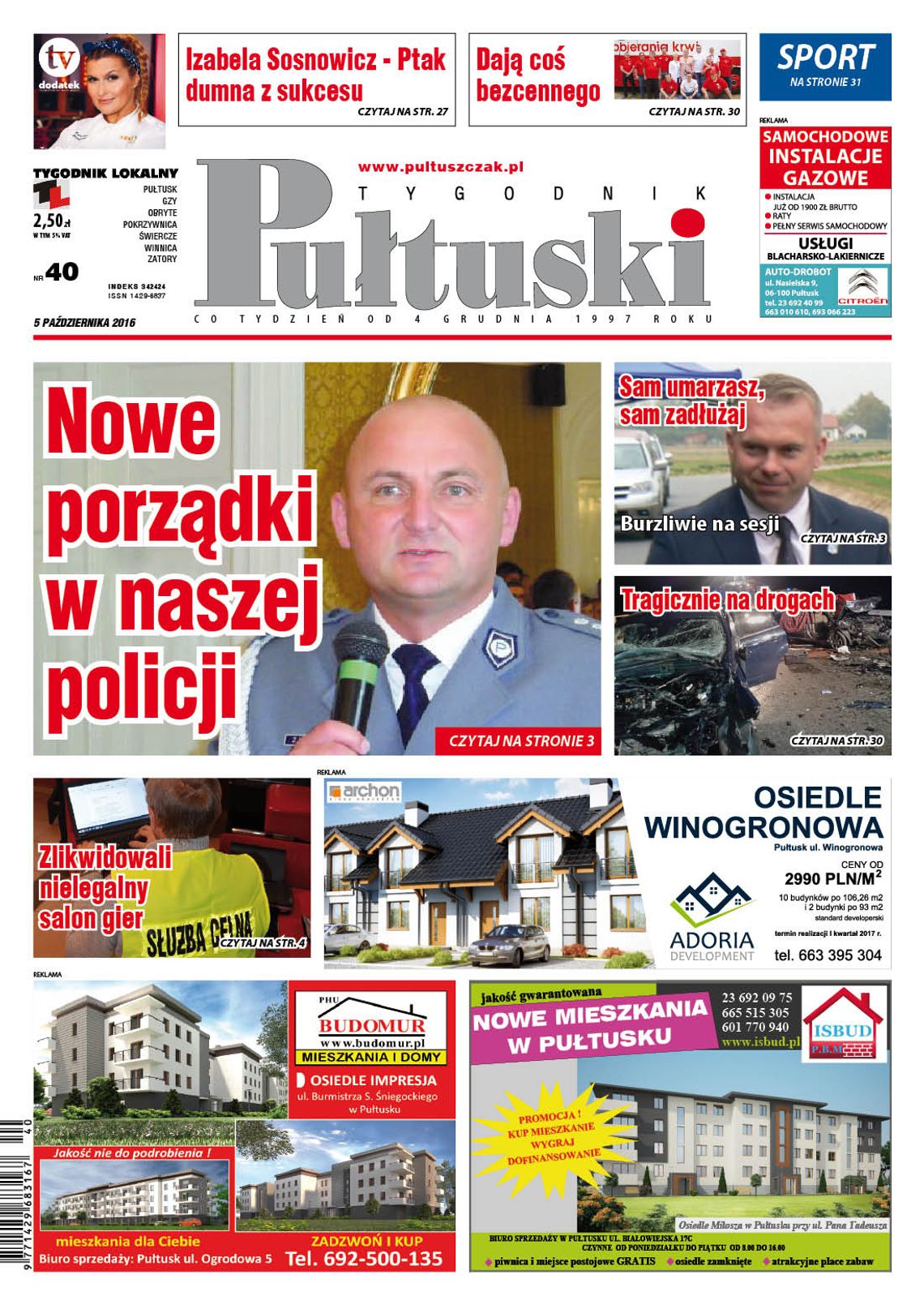 Jutro nowe wydanie Tygodnika