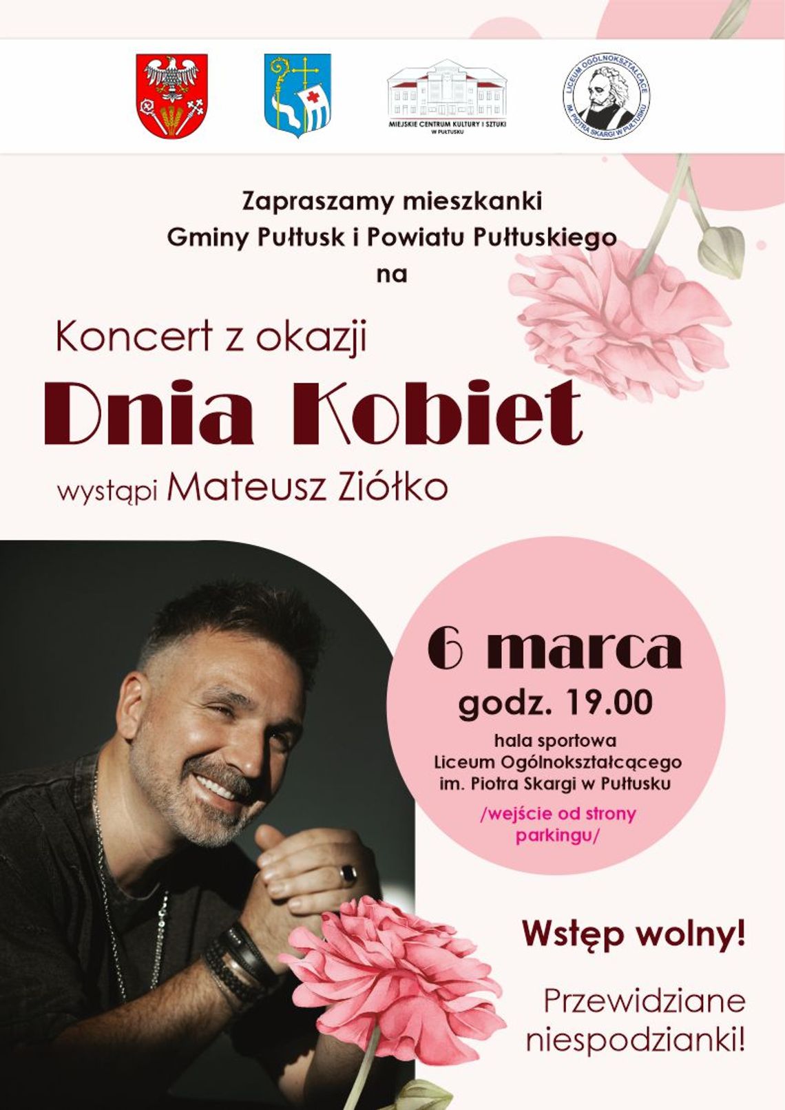 Już 6 marca koncert Mateusza Ziółko