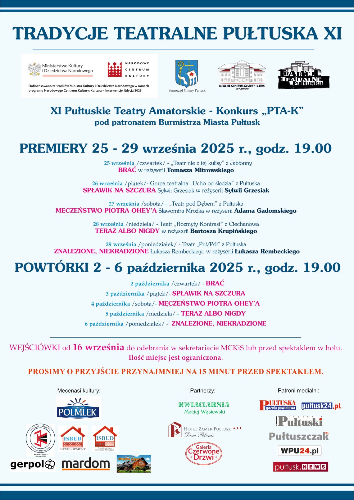 Już niedługo wielkie święto teatru
