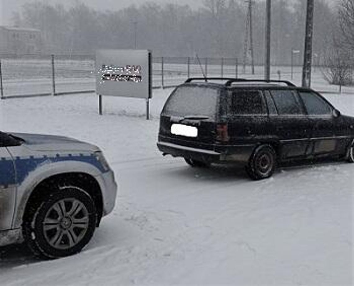 Kierował na podwójnym gazie