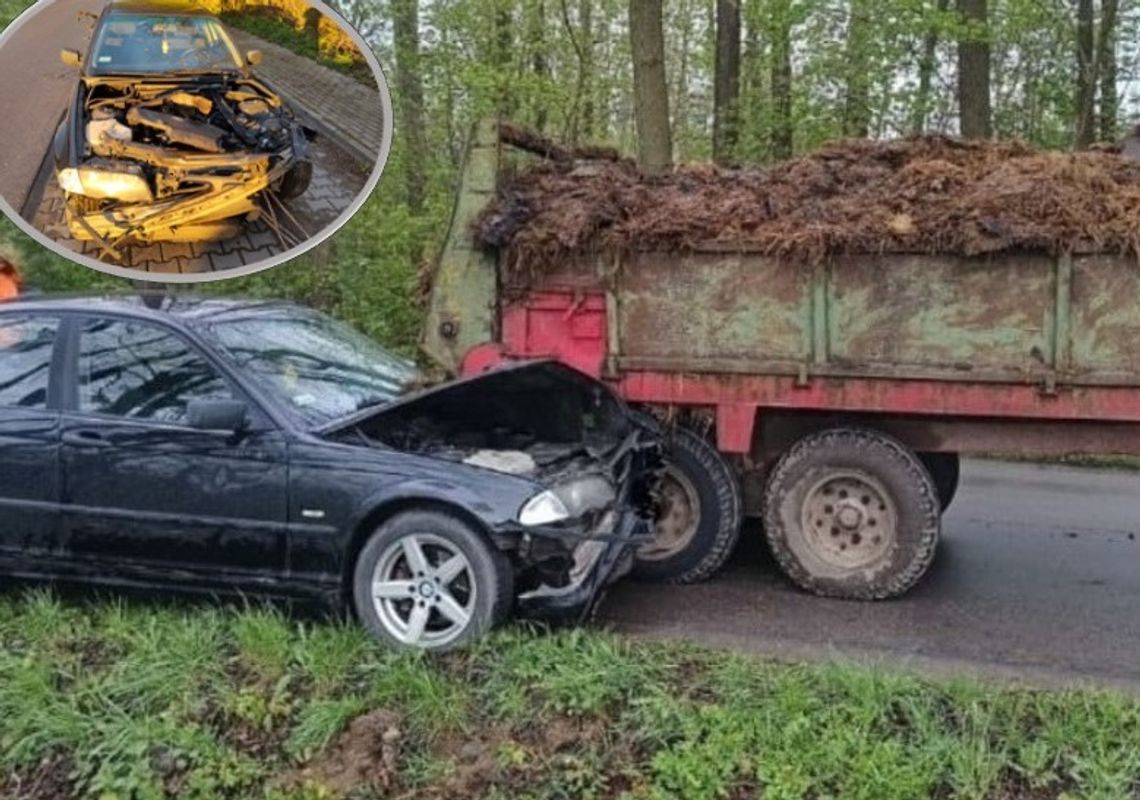 Kierujący URSUSEM sprawcą wypadku