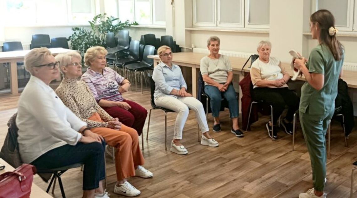 Konsultacje z fizjoterapeutą w ramach projektu „Seniorzy w akcji – aktywność i integracja”