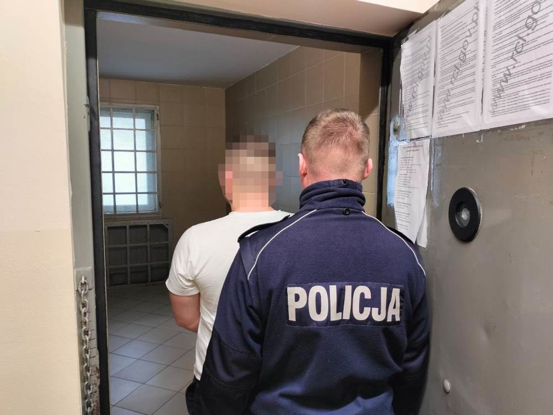 LEGIONOWO. 23-latek poszukiwany listem gończym, zatrzymany