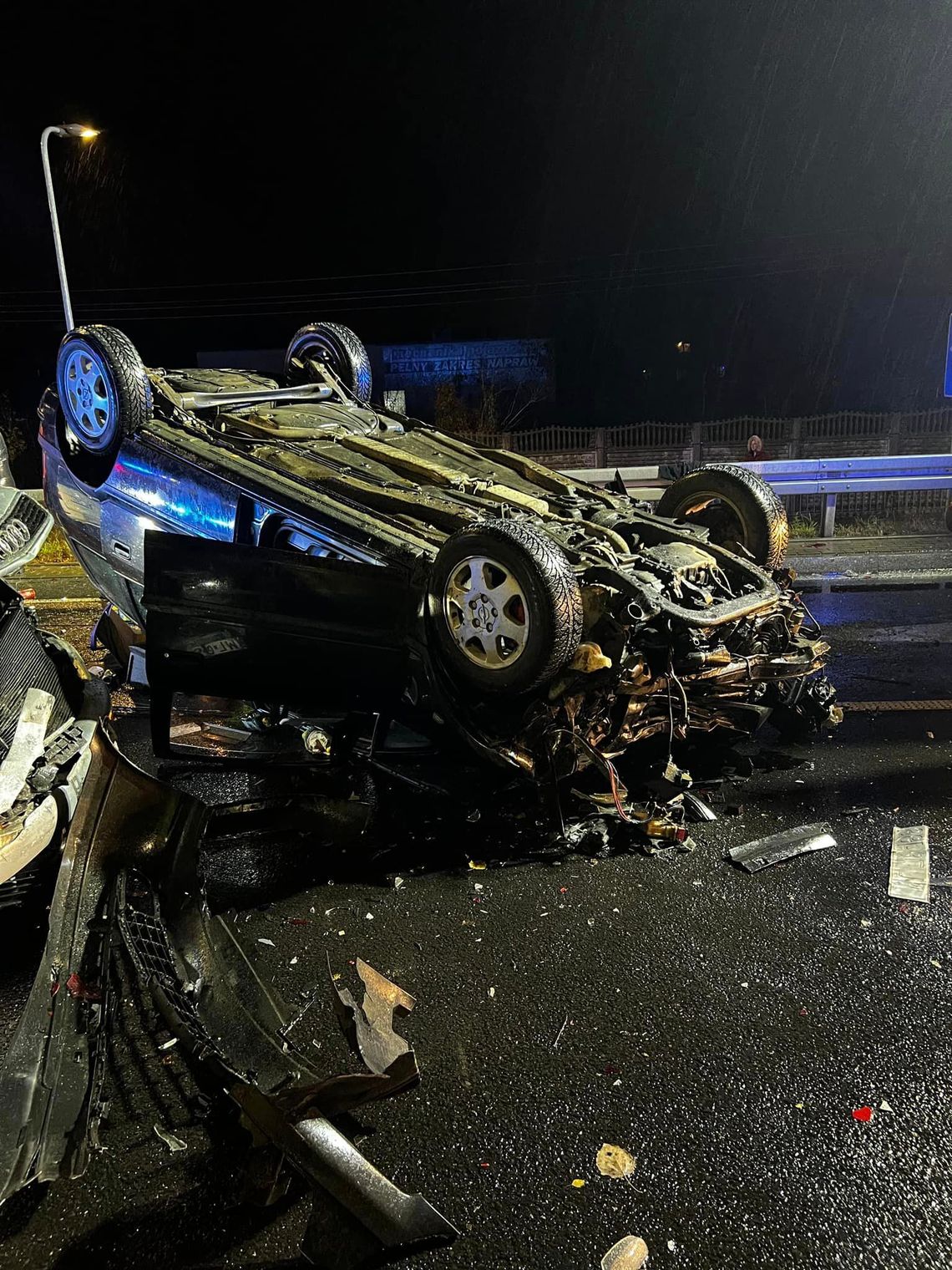 LEGIONOWO. Pijany kierowca sprawcą wypadku przy CSP