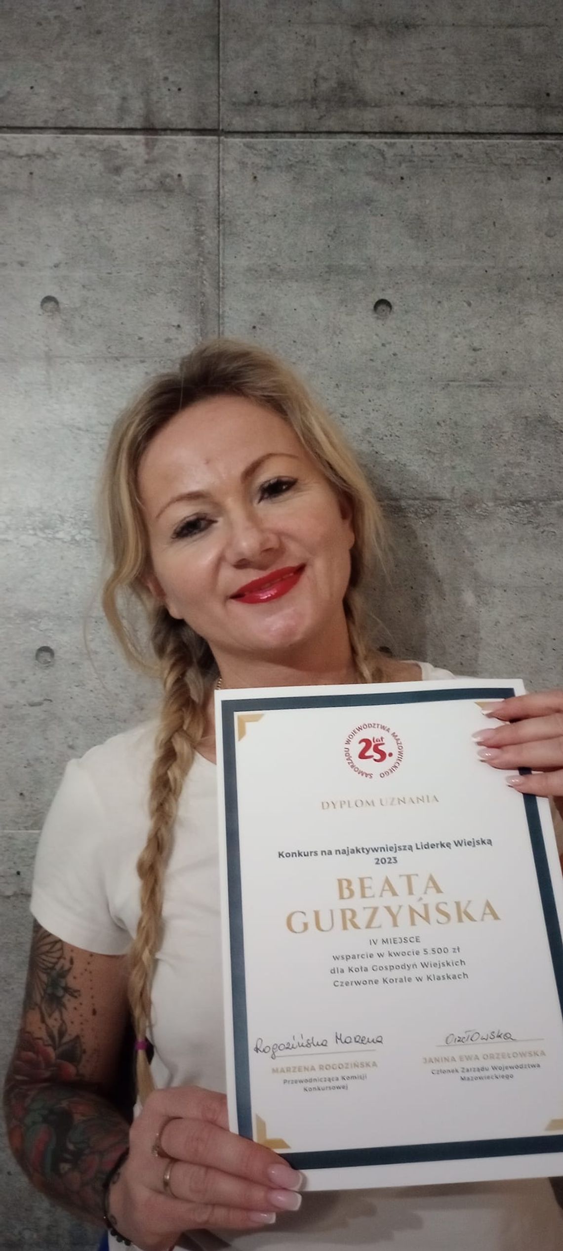 LIDERKA BEATA GURZYŃSKA