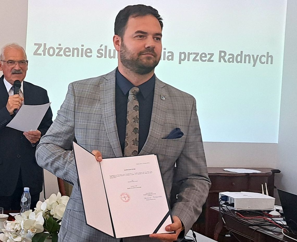 Łukasz Skarżyński przewodniczącym Rady Miejskiej w Pułtusku