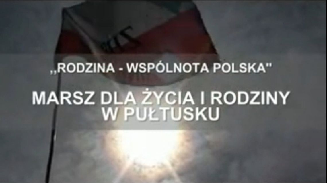Marsz dla Życia i Rodziny