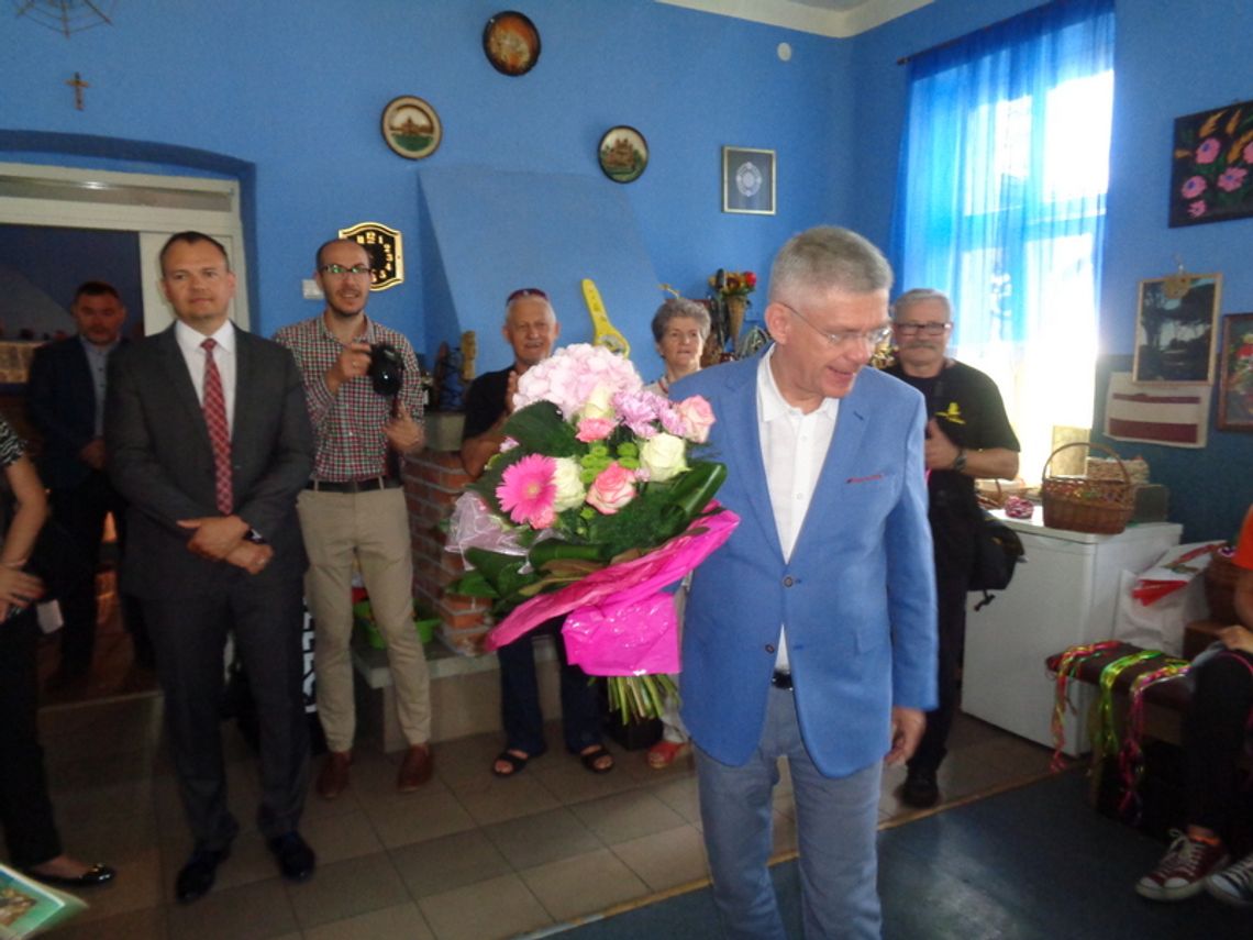 Marszałek SENATU Stanisław Karczewski w Kuźni Kurpiowskiej w Pniewie