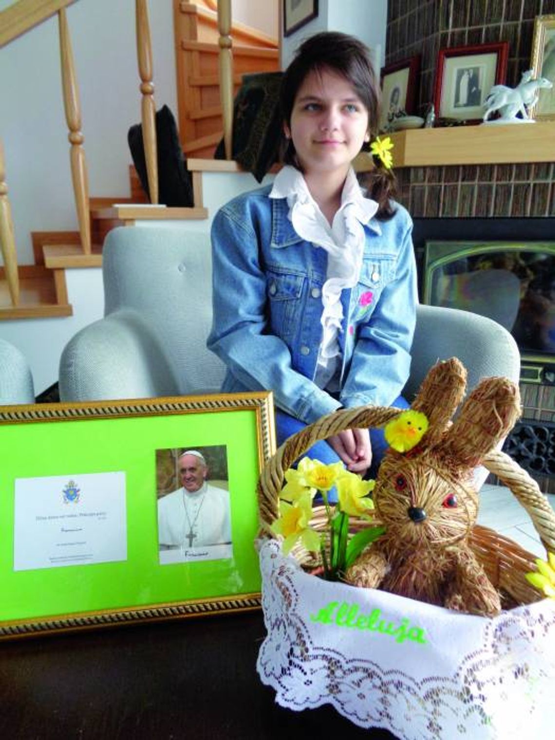 Marysia do papieża Franciszka i papież do Marysi