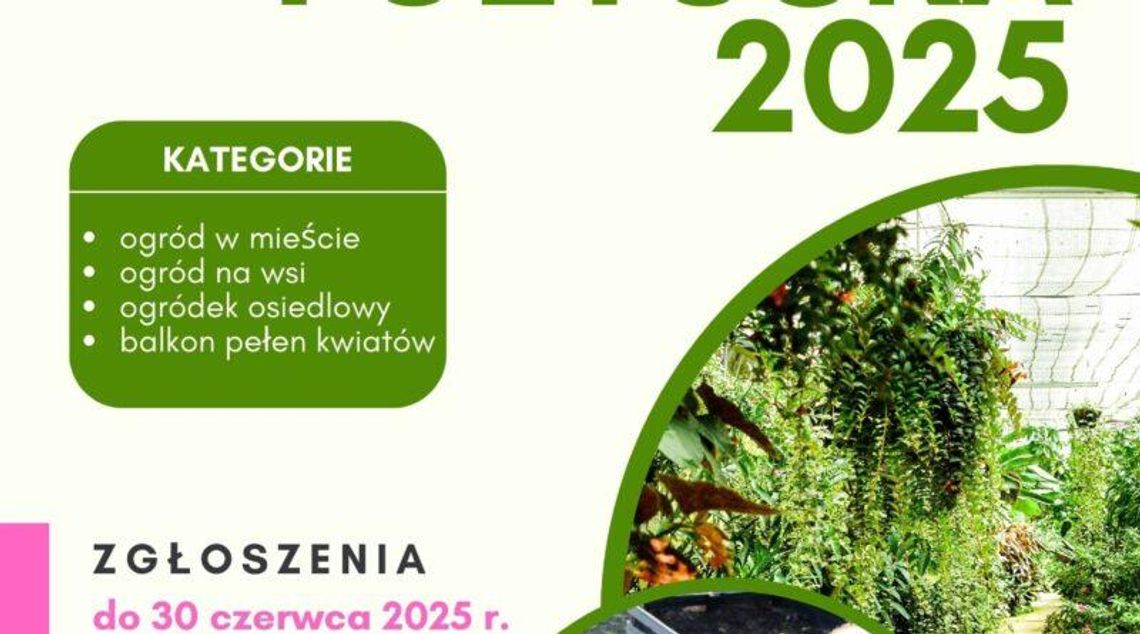 Masz kwietny ogród lub balkon? Zgłoś go do konkursu!