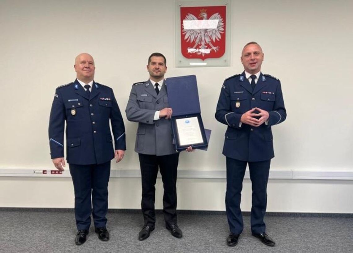 Mianowany na zastępcę naczelnika Wydziału Prewencji