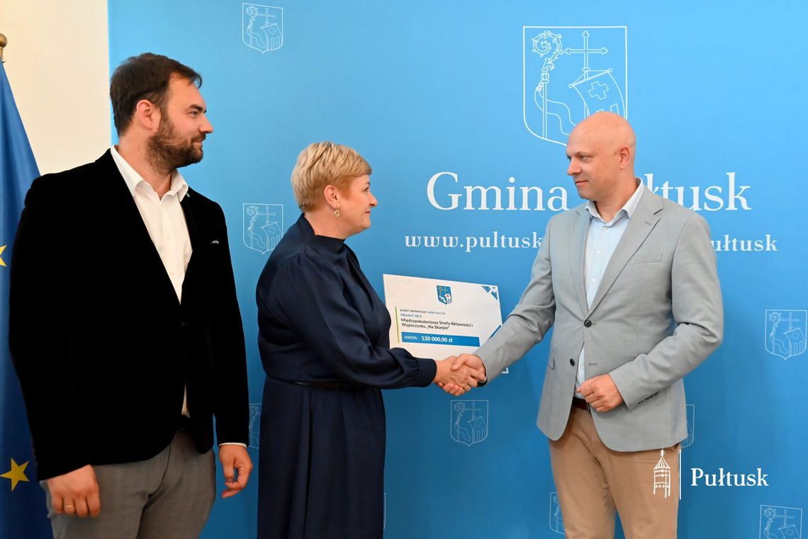 Międzypokoleniowa Strefa Aktywności i Wypoczynku Na Skarpie z największym poparciem mieszkańców Międzypokoleniowa Strefa Aktywności i Wypoczynku Na Skarpie z największym poparciem mieszkańców