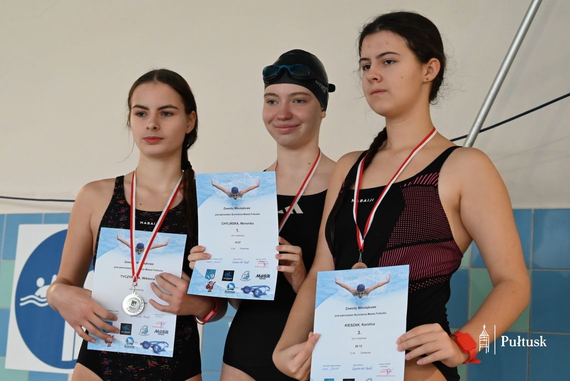 MIKOŁAJKOWE ZAWODY PŁYWACKIE 2025 MIKOŁAJKOWE ZAWODY PŁYWACKIE 2025