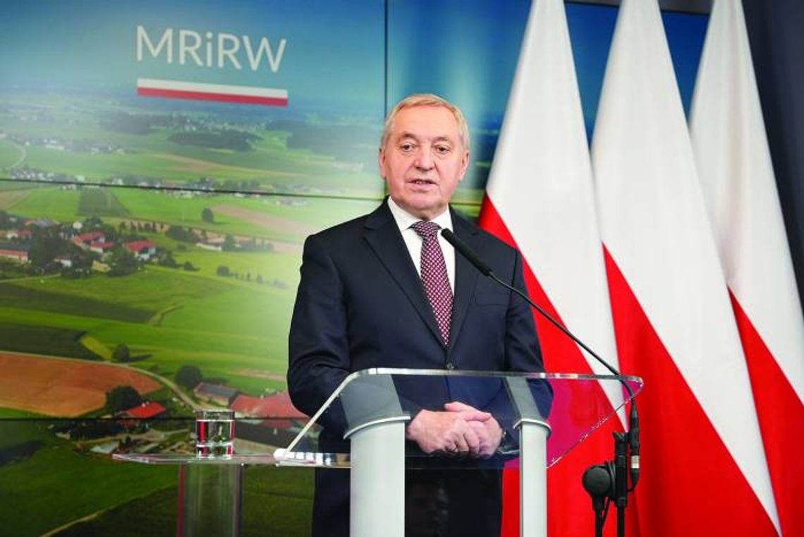 MINISTER ROLNICTWA I ROZWOJU WSI INFORMUJE