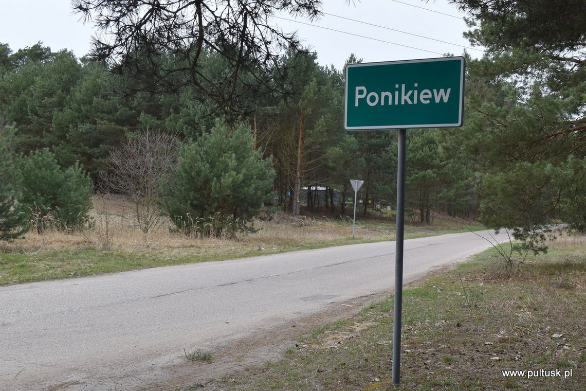 Modernizacja drogi do Ponikwi