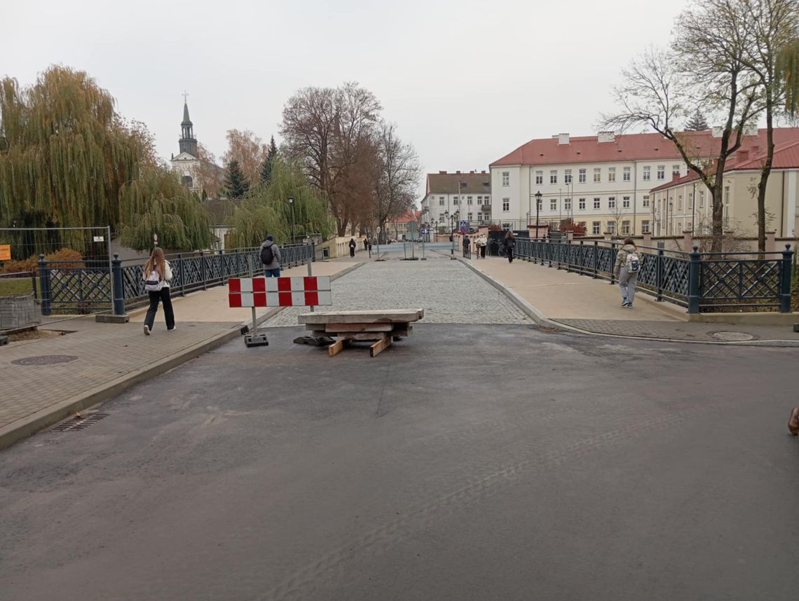 Most Benedyktyński już dostępny dla pieszych