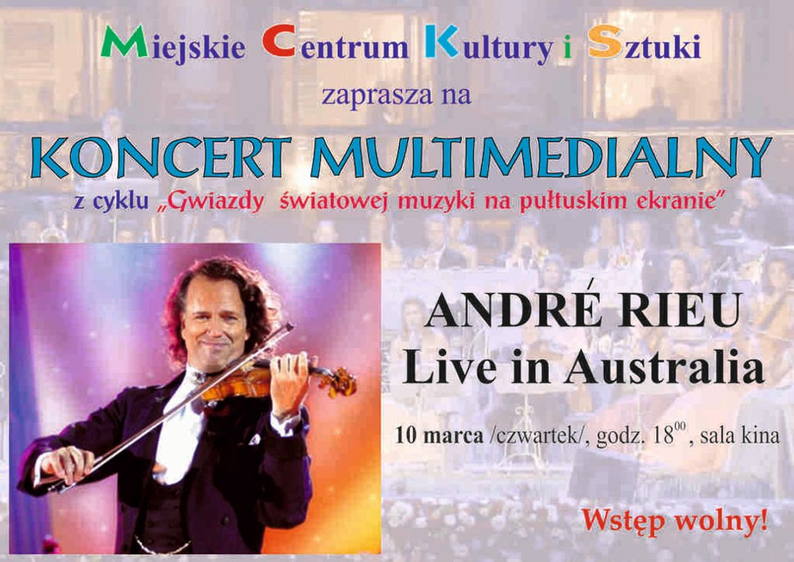 Multimedialny koncert w MCKiS