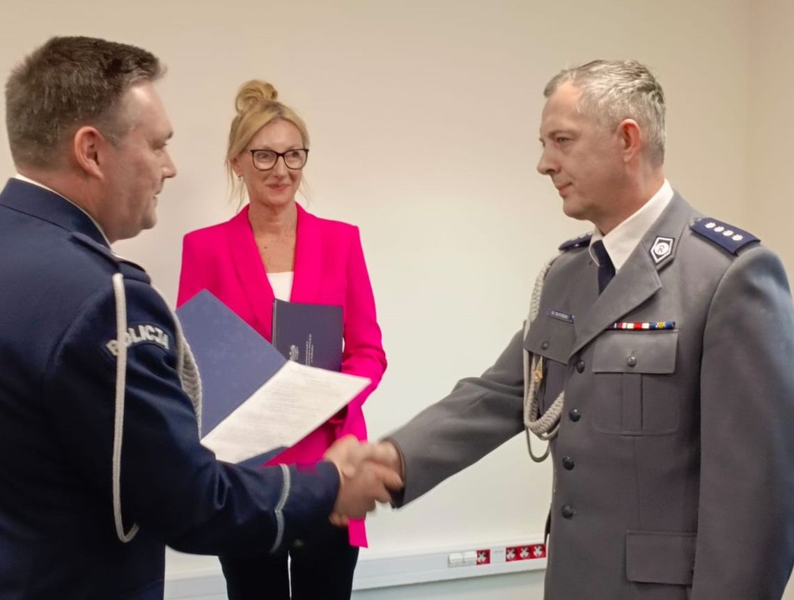 Nadkom. Wiesław Rupiński pełniącym obowiązki I Zastępcy Komendanta Powiatowego Policji w Pułtusku